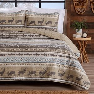 Lodge Quilt - Yosemite Collection 3 piece set Full/Queen